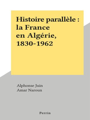 cover image of Histoire parallèle